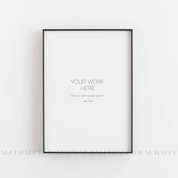 Mockup Frame,Frame Mockup,Large Mockup,Thin Frame,Clean Mockup,Modern Mockup,PSD,Smart Object,Print Mockup,Art Display,Mockups,Poster Mockup