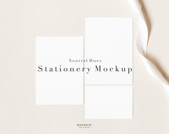 Stationery Mockup Etsy