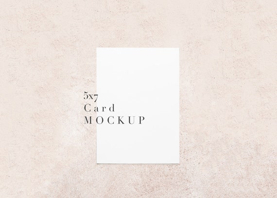 Pink Pastel Mockup 5x7 Mockup Invitation Mockup Wedding Mockupwedding