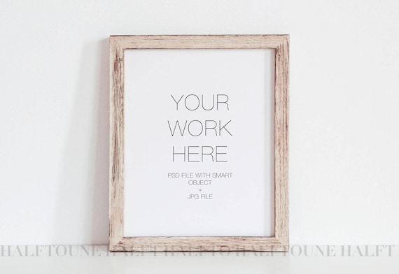 Rustic Frame Mockupframe Mockupwall Art Displayproduct Mockupstyled Frame Mockup8x10