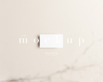 Business Card Mockup Etsy