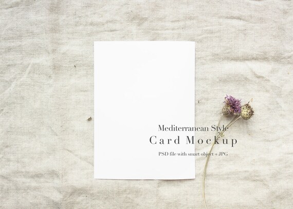 Styled Card Mockupstationery Mockupblak Cradgreeting Card Mockupblanc Greeting Cardmock5x7