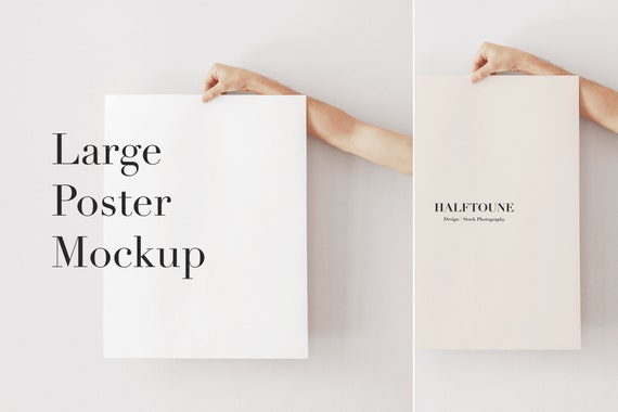 Large Print Mockuplarge Poster Mockupposter Mockupprint Etsy