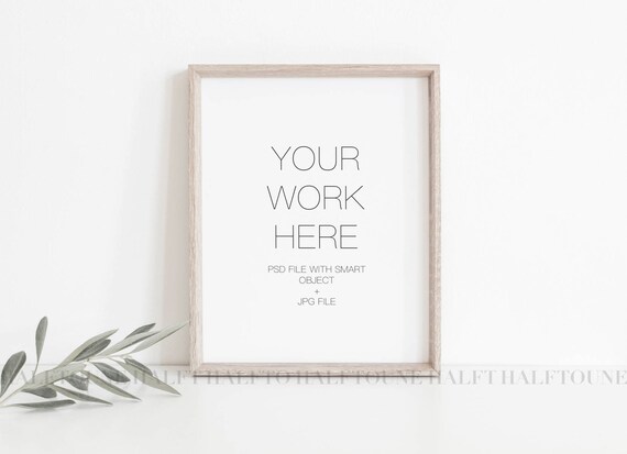 Download Mock Upmockup Psdrustic Frame Mockupmockup Frame8x10 Frame Etsy