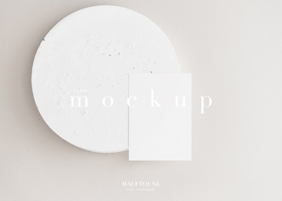 Card Mockupgreeting Card Mockupblank Cardmockup Card5x7 Etsy