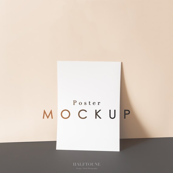 Poster Mockupmockup Posterprint Mockupmodern Mockupfine Etsy