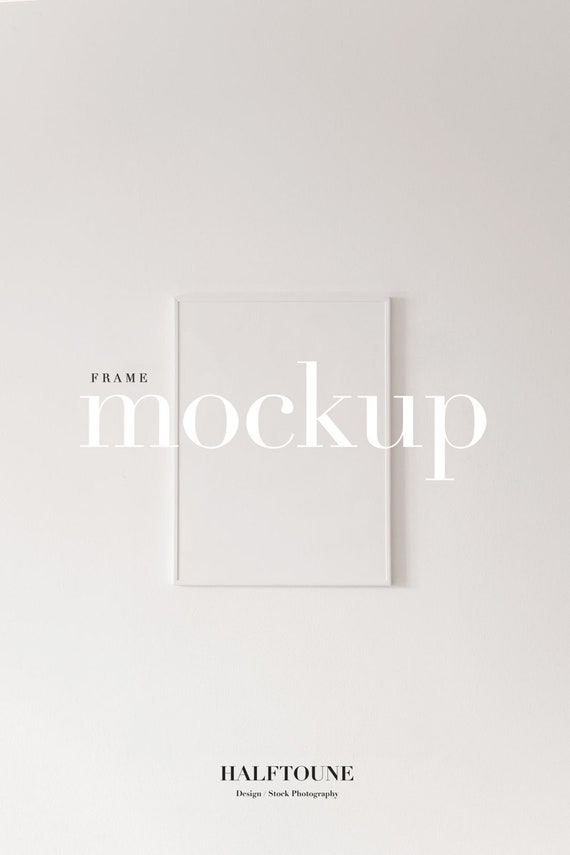 Download White Frame Mockupframe Mockupmockup Framewhite Etsy PSD Mockup Templates