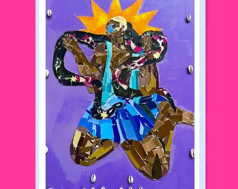 Ayida Weddo Original Wall Art