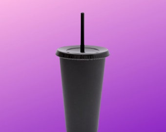 24oz. Black Cup | Reusable