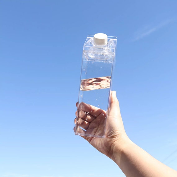 Acrylic Milk Carton Water Bottle for Sublimation