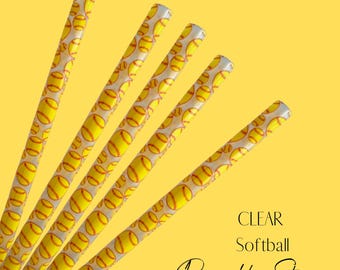 Reusable Clear Soft Ball Straw  | 24oz