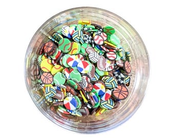 All American Clay Polymer Pieces (5MM)