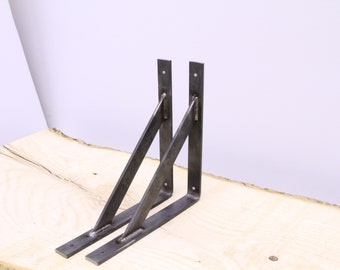 Hand Made Steel Shelf Brackets Heavy Duty