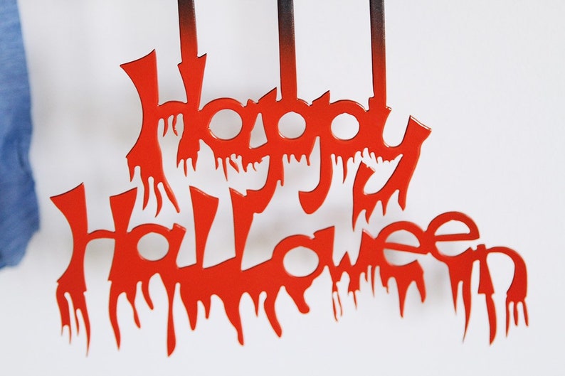 Outdoor Halloween Decoration/hanging Halloween Etsy