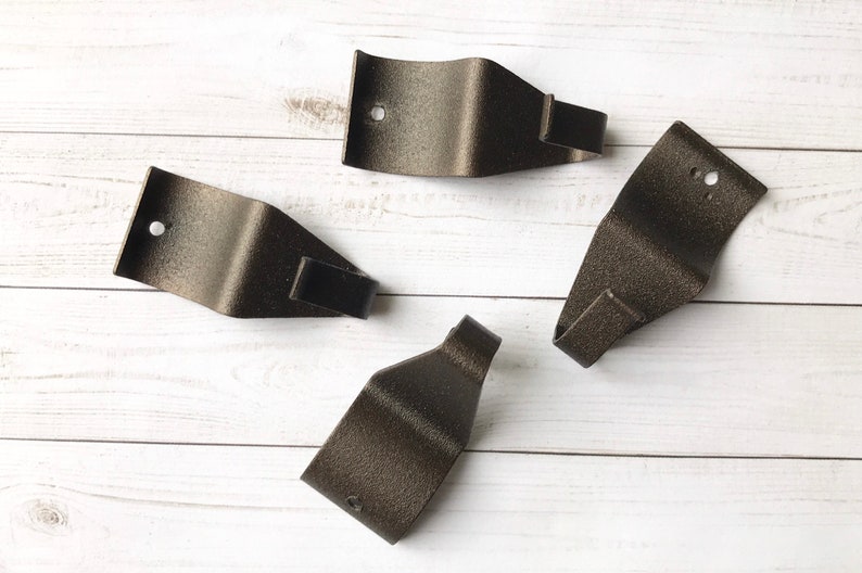 Powder Coated Stainless Steel No-Hole Siding Hooks image 3