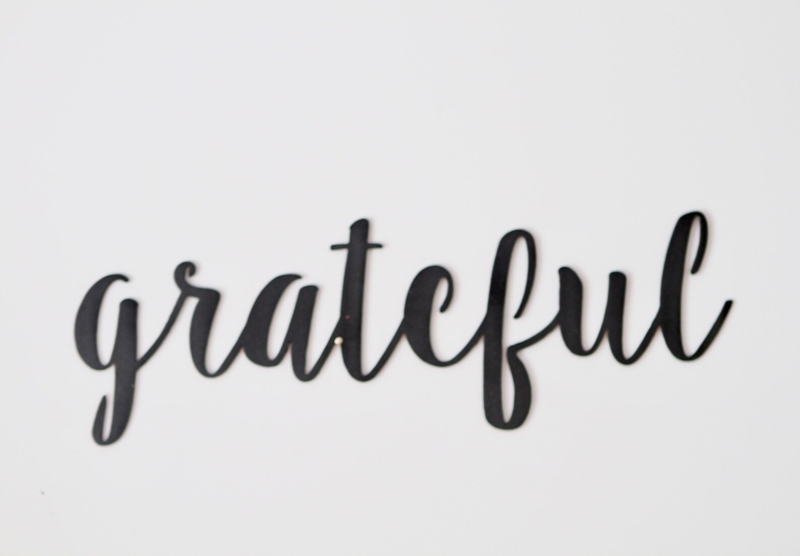 Grateful Sign Metal Grateful Sign Home Decor Etsy