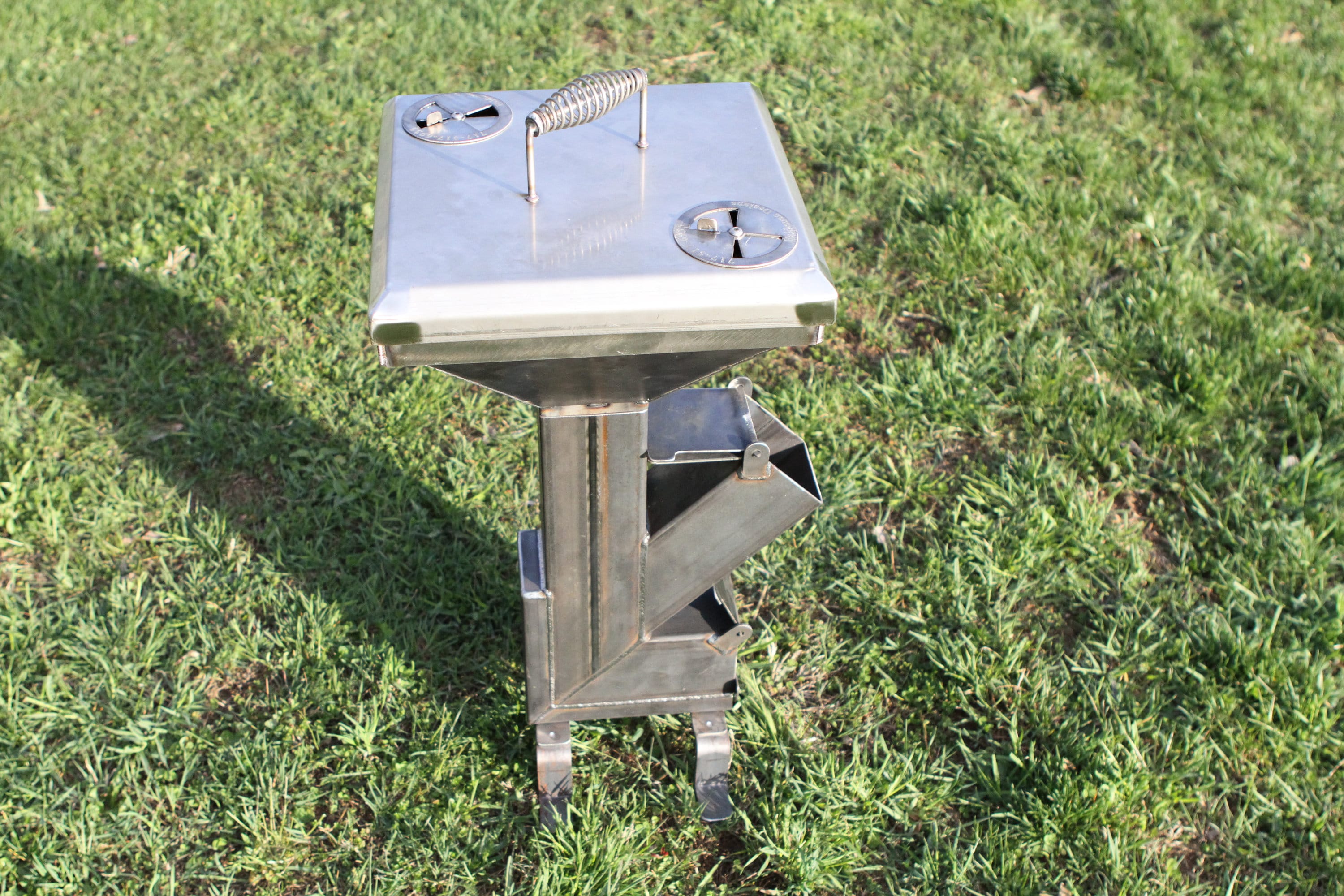 Rocket Stove Grill Lid Combo Etsy Canada