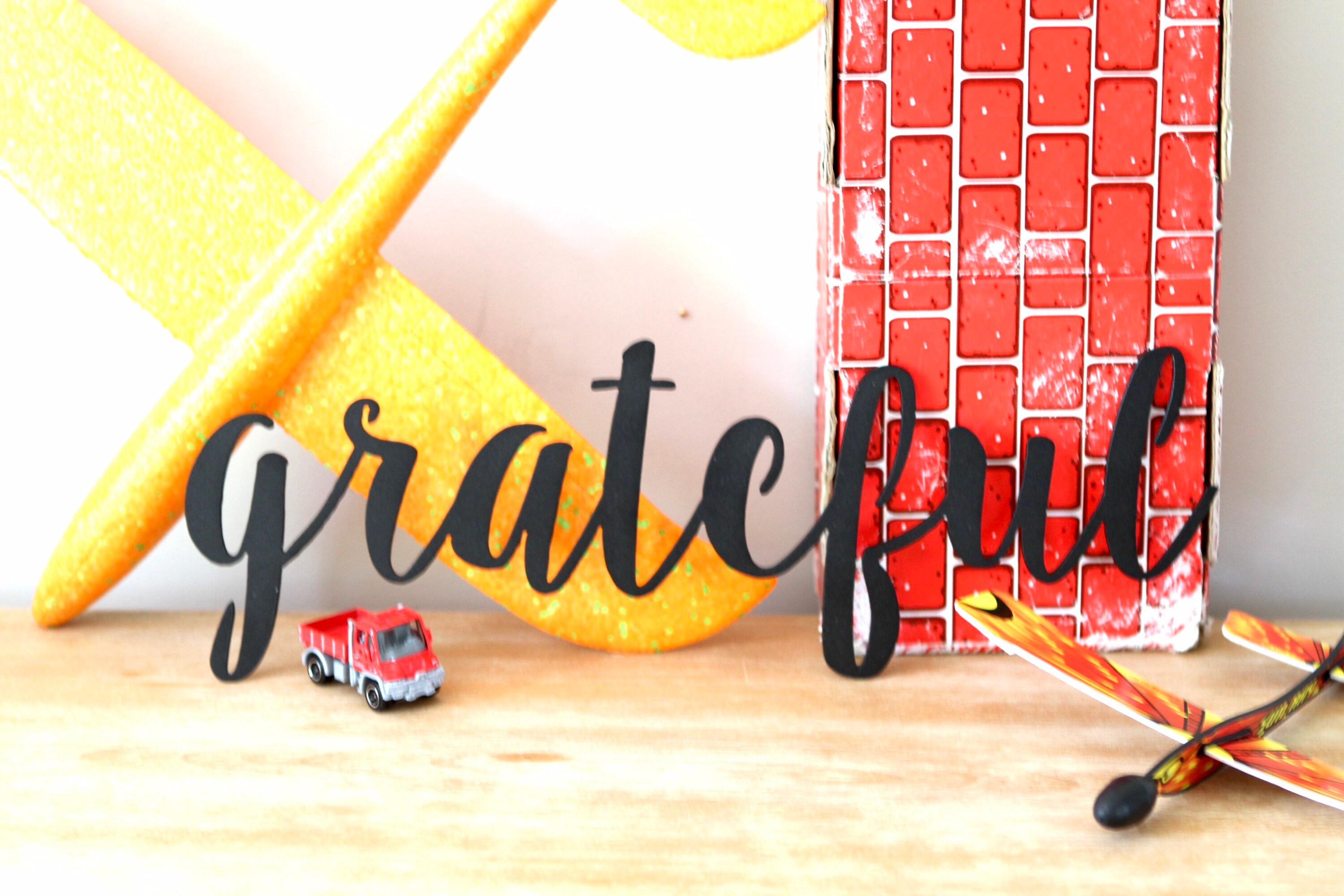 Grateful Sign Metal Grateful Sign Home Decor Etsy