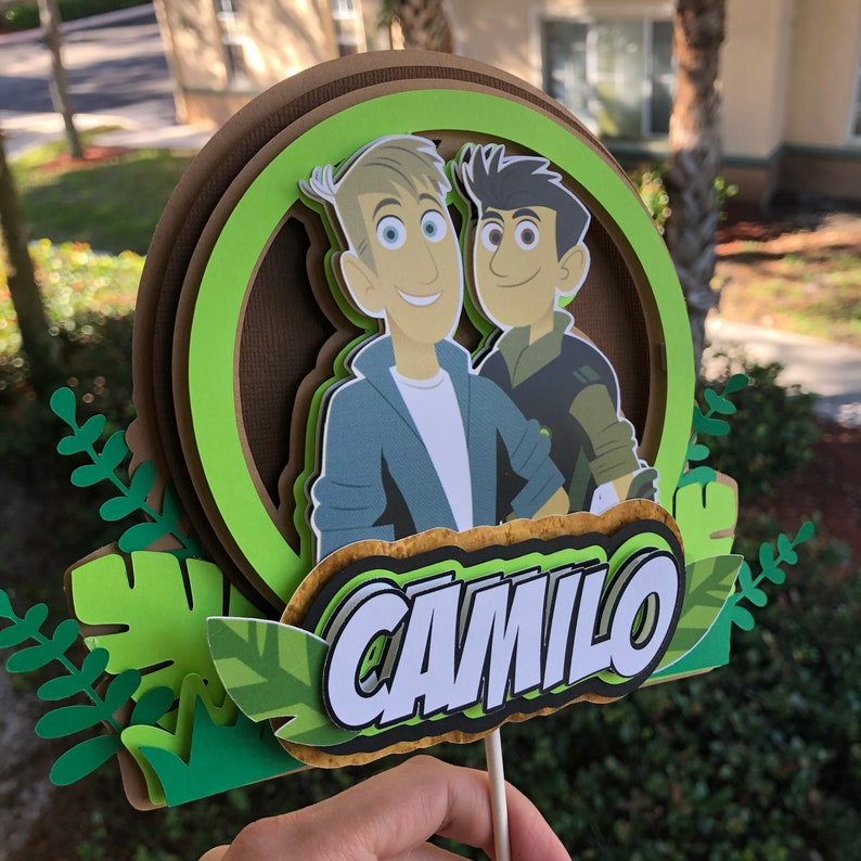 Wild kratts cake topper custom cake topper wild kratts Etsy