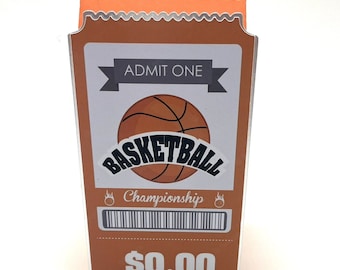Basketball Party Favor Boxes: Birthday Treat Souvenir