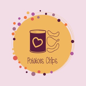 Benutzerdefinierte Chipsdose, dekorierte Dose, Partydekor, personalisierte Gefälligkeiten, kundenspezifische Chips, Chipdosenverpackung, Kindergeburtstag, Party, Partyzubehör
