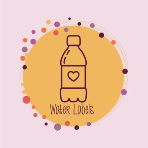 Custom water label, bottle label