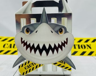 Shark Favor Box: Under the Sea Party, Shark Birthday