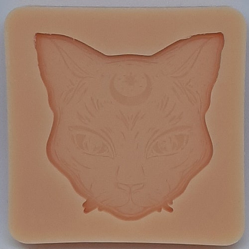 Mystical cat silicone mold
