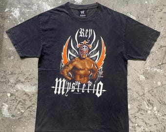 WWE レイ・ミステリオ「619」レスリンググラフィックTシャツ リング 