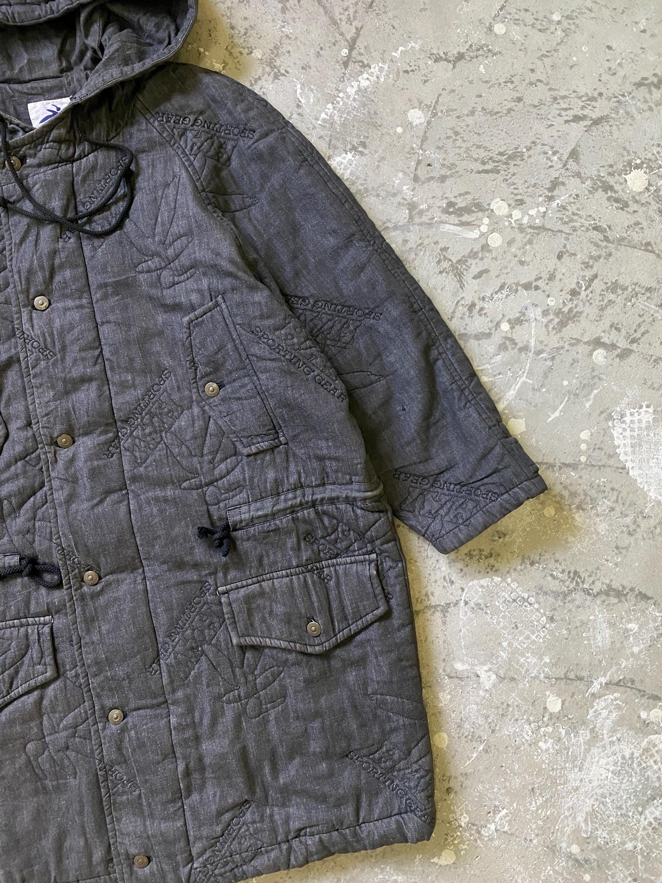 Vintage Issey Miyake Hai Sporting Gear Monogrammed Hoodie Jacket