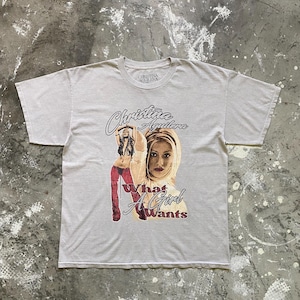 Vintage Xtina Christina Aguilera T-shirt Size Large Music - Etsy