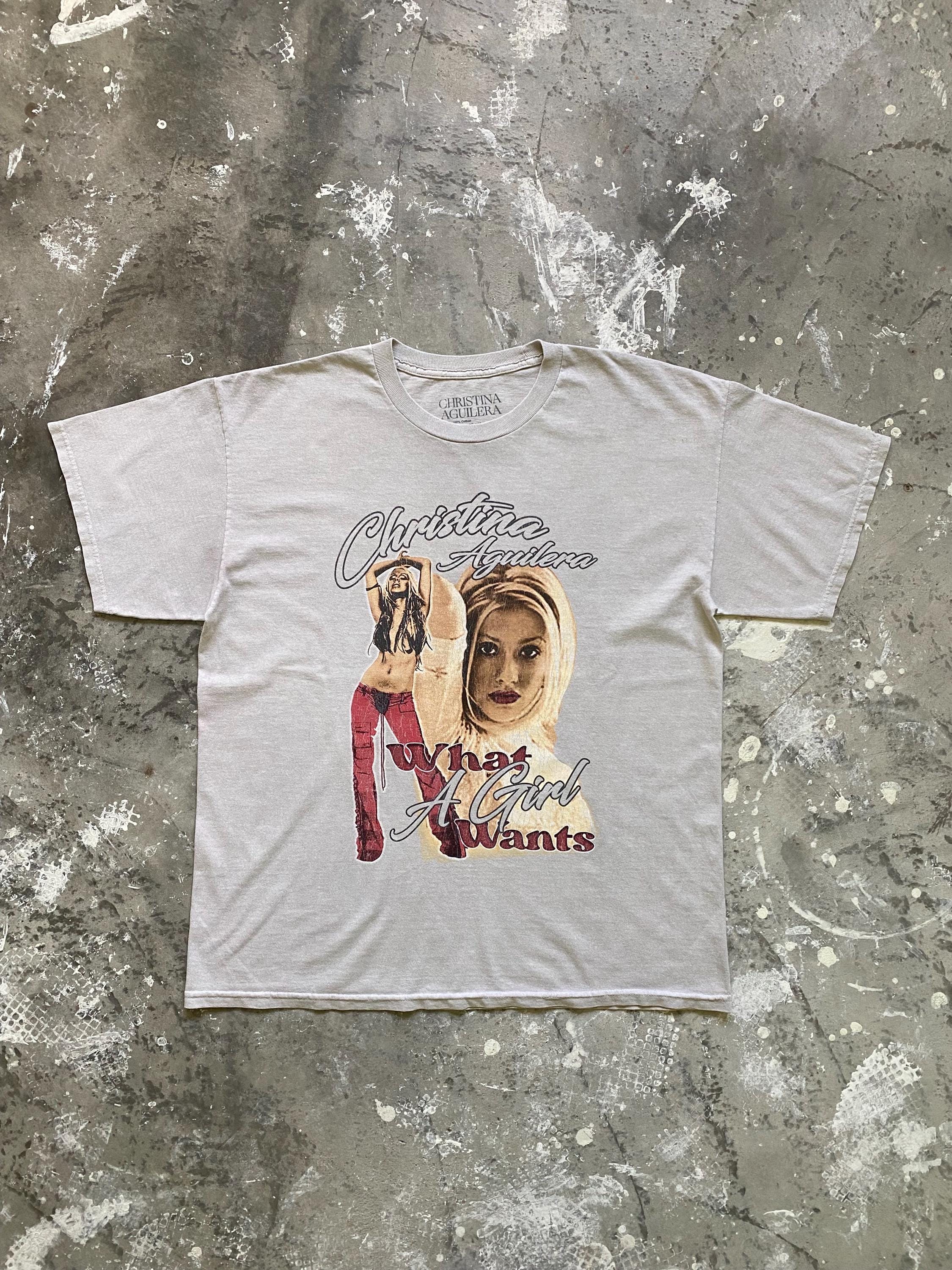 クリスティーナ・アギレラ　Tシャツ　Lサイズ 新品 CHRISTINA AGUILERA クリスティーナアギレラ Tシャツ