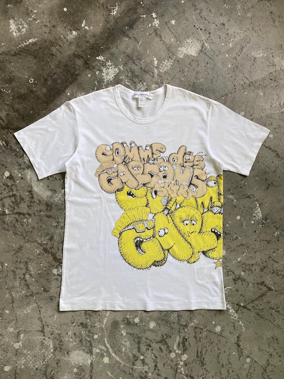 Hypebae Kaws Comme Des Garcons Shirt CDG Shirt X KAWS T-shirt