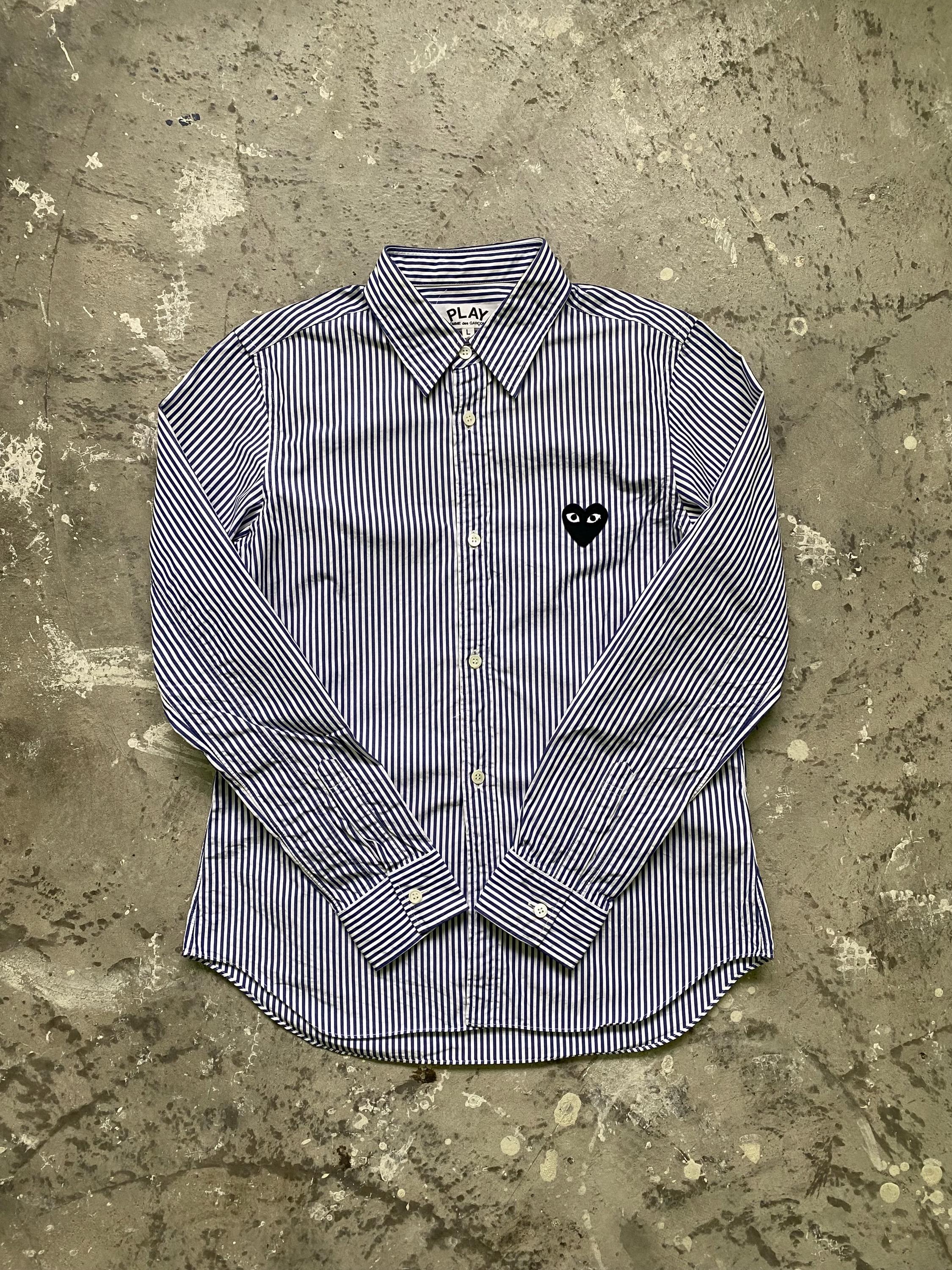Comme Des Garcons Striped Shirt - Etsy