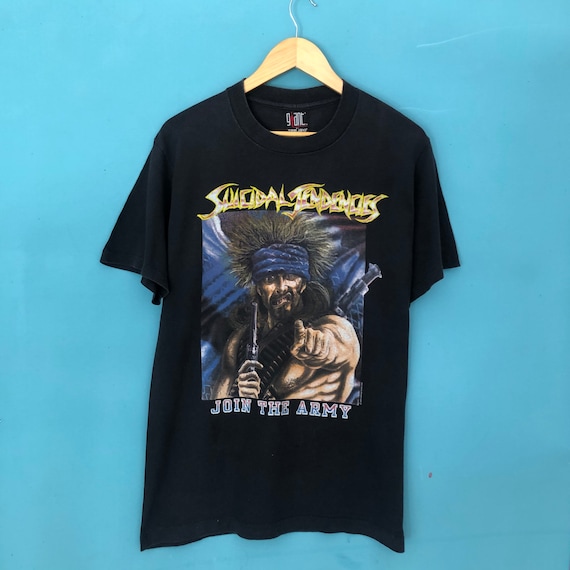 Vintage 1992 Suicidal Tendencies Join The Army Tee