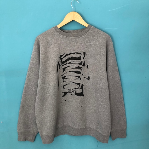 Vintage Stussy Sweatshirt / Vintage Stussy Crewnec