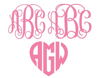 Bundle svg, Interlocking Vine Monogram Font SVG, Vine Monogram Font Cut files, Digital Font, Alphabet Svg files for Silhouette, Cricut