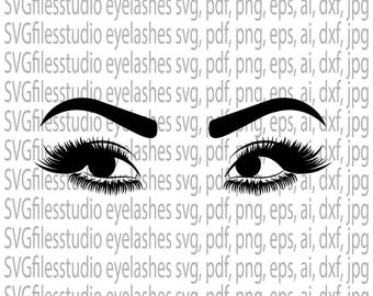 Download Eyelash svg | Etsy