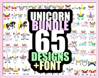 Download Unicorn Svg Bundle Etsy