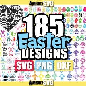 Easter Bundle SVG, Easter svg, bunny svg, Easter day svg, Easter Bunny svg, Cross svg files for Cricut and Silhouette studio.