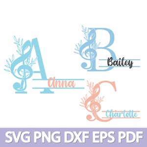 Split Monogramm SVG | Monogramm Schrift SVG | Monogramm svg | svg Schriftarten | Alphabet | Gravur | Monogramm svg Dateien für Cricut Silhouette