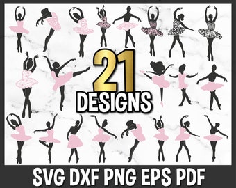 BALLET SVG Bundle / Ballerina svg / Ballet shoes svg / Ballerina shoe svg / Dancer svg / Classic dance svg / Cricut, silhouette cut files