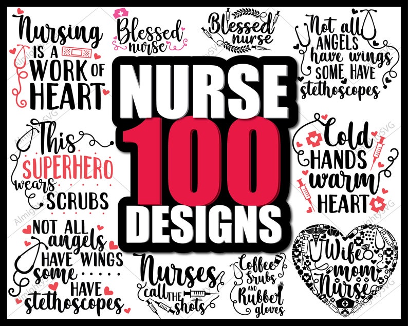 Download Nurse svg Nurse Bundle svg Nursing svg Stethoscope Svg cut | Etsy
