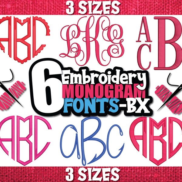 Borduurmonogramlettertypen bx, BX Borduurlettertypen Bundel Machine Machineborduurmotieven Borduurlettertype BX FONT