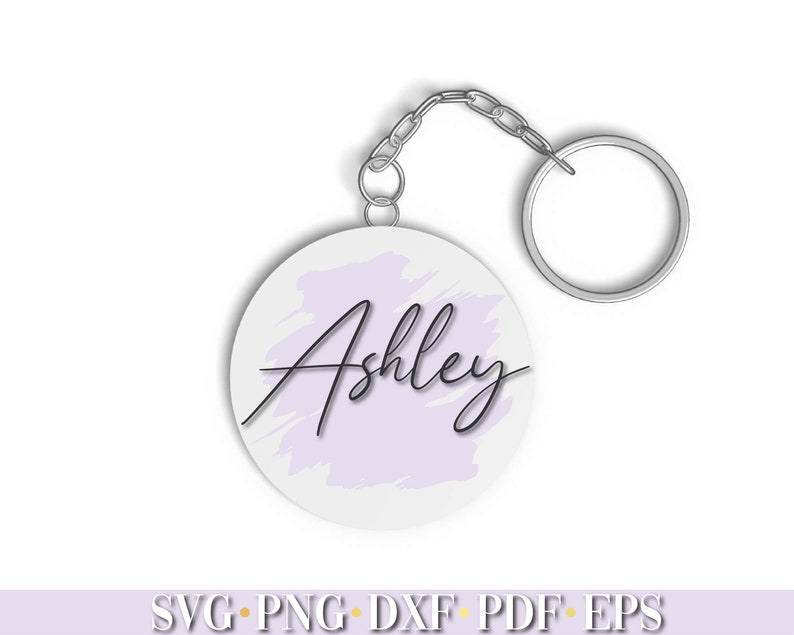 Keychain svg, Keychain bundle svg, Paint brush strokes svg, Keychain pattern svg files for Cricut and silhouette studio. image 10