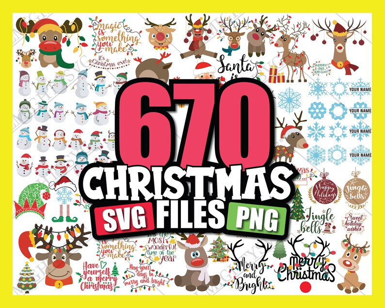 Download Christmas Bundle Svg Merry Christmas Svg Christmas Lights Etsy 3D SVG Files Ideas | SVG, Paper Crafts, SVG File