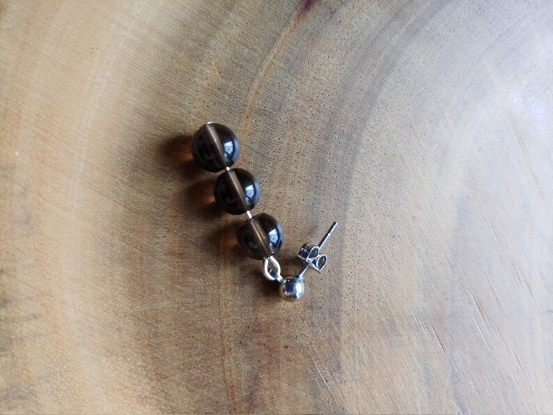 Smoky Quartz Dangle Earring