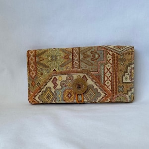 Checkbook Cover, Fabric Checkbook
