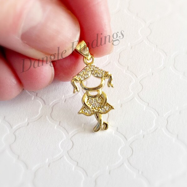 Little Girl Pendant Etsy