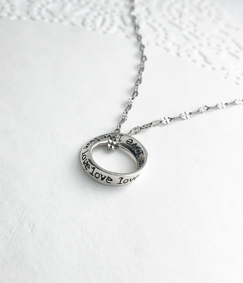 18mm Mom Pendant Gift Love Pendant 35/% OFF SALE SS038 Mothers Day Gift Sterling Silver Love